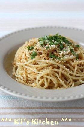 シチリア風☆アンチョビとパン粉のパスタ