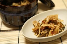 大根のはりはり漬け