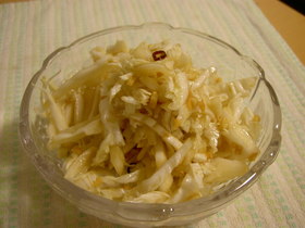 ♪簡単♪白菜のにんにくサラダ
