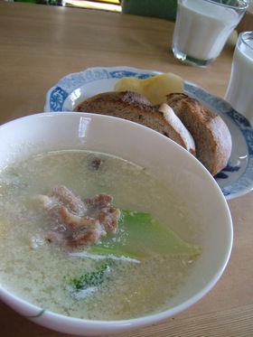 豆乳スープ