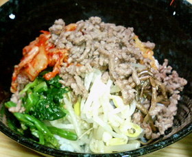 なんちゃってビビンパ丼