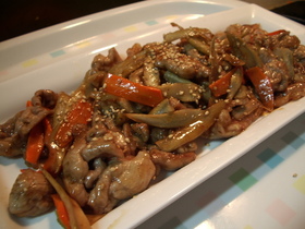 翌朝快腸！豚肉とごぼうのきんぴら
