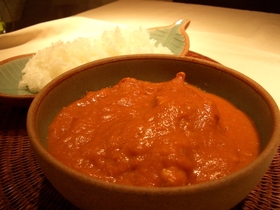 インドカレー！カロリー低いよね♪
