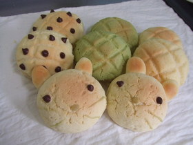 １度でたくさん!おいしいメロンパン★