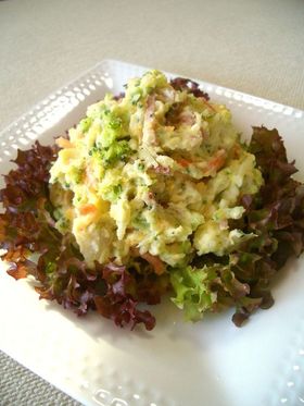 玉ねぎ甘~いポテトサラダ