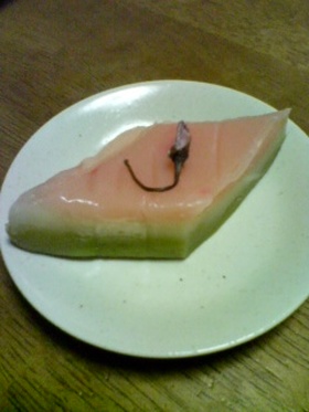 レンジでひし餅