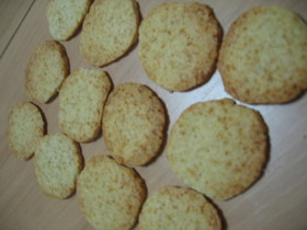 袋deクッキー④さくさく上新粉クッキー♪