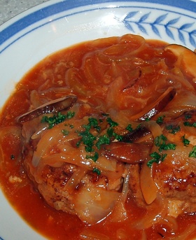 失敗なし!簡単♪煮込みハンバーグ