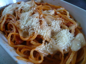 簡単とろ～り焼きパスタ