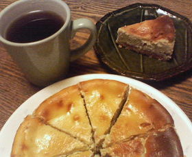 簡単！超濃厚★伝説のチーズケーキ