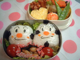 おむすびまんとこむすびまん弁当♪