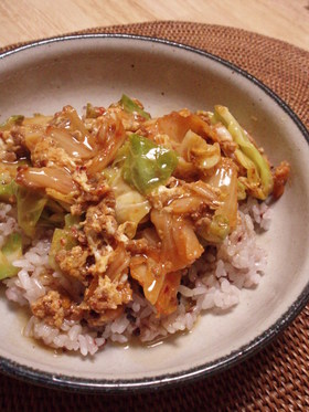 キム玉丼with和風あんかけ✿