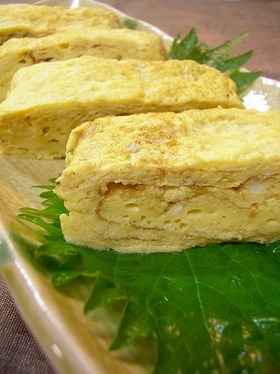 お出汁がじゅわわわ～っ♪だし巻き卵