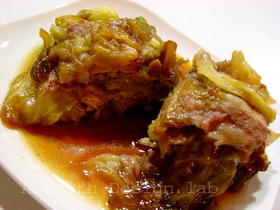 やわらか【春キャベツと豚肉】の重ね蒸煮