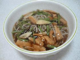 山菜あんかけ蕎麦