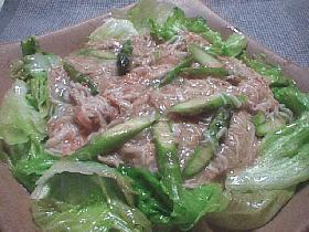 一玉ペロリ！レタスのサラダあんかけ