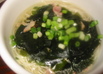 わかべーを使った、あっさりにゅうめん