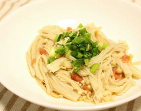 ✿レンジで簡単✿えのきのさっぱり梅和え♡