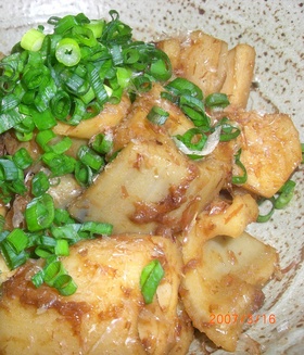 シンプルが最高♪れんこんのおかか煮
