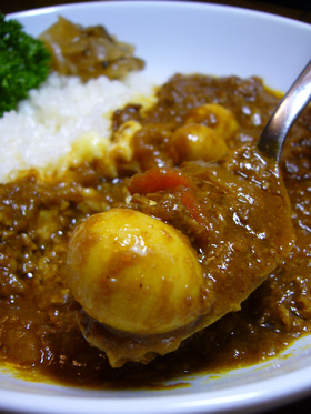 ■たまごカレー■