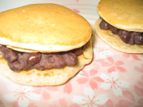 ノンオイル・エッグ☆全粒粉のミニどら焼き