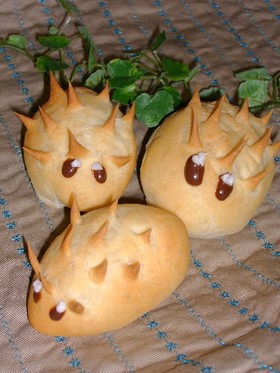 子供が大好き~♪はりねずみパン