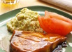めかじきの照り焼き マッシュ大豆添え