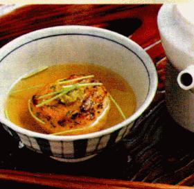shin☆の焼きおにぎりのお茶漬け