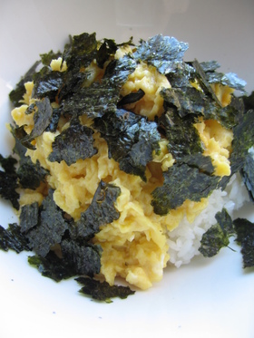 卵だけ丼
