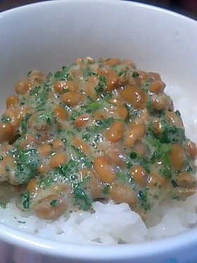 パセリ救済　納豆パセリ