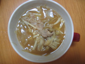 ごぼうたっぷり味噌汁