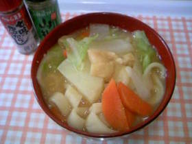 山梨名物ほうとう(・ω・)ノ☆