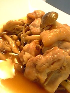 簡単！チキンてりてり焼き煮♪バター風味