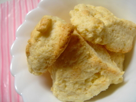 ほんわり甘い♪　クリームチーズスコーン♪