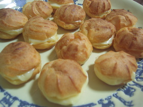 ♡簡単プチシュークリーム♡
