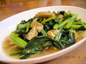 しろ菜の煮もの