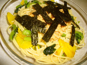 京風納豆スパゲティー