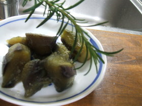 なすのヘルシー生姜醤油煮
