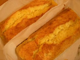 ホットケーキミックスでバナナケーキ♪
