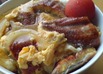 ふわふわ卵のうな玉丼