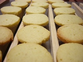 オリーブオイルのレモンクッキー