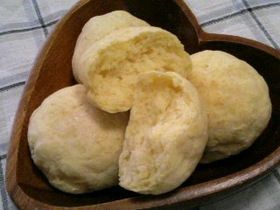 簡単♪お豆腐パン
