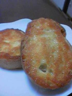 フランスパンにマヨチーズ→トースト！簡単