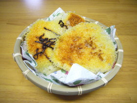 めちゃ簡単！！レンジdeチーズせんべい♪