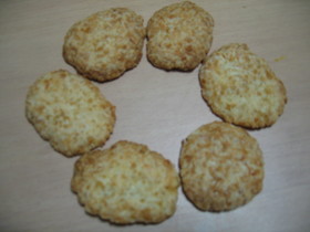 超サクサク♪ノンエッグココナッツクッキー