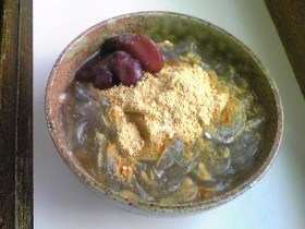 圧力鍋でトコロテン☆メタボ予防♪