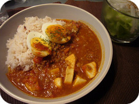 とっても簡単！キーマカレー