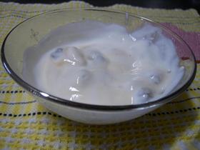 ハマるっ♪レーズンinヨーグルト