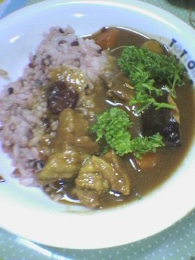 意外なカレーの食べ方♪