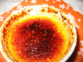 クリームチーズのブリュレ